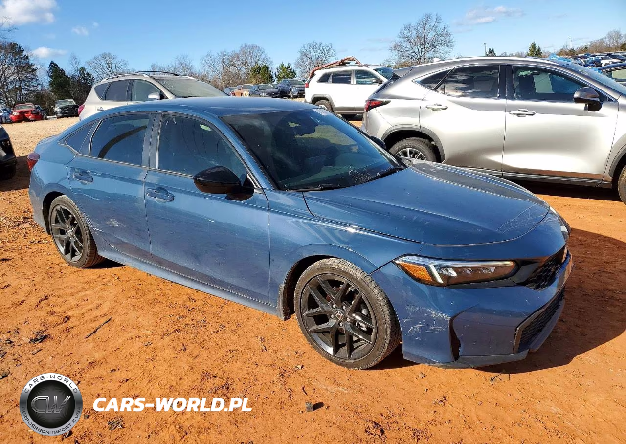 2025 Honda Civic Sport VIN:2HGFE2F52SH581253 - 4