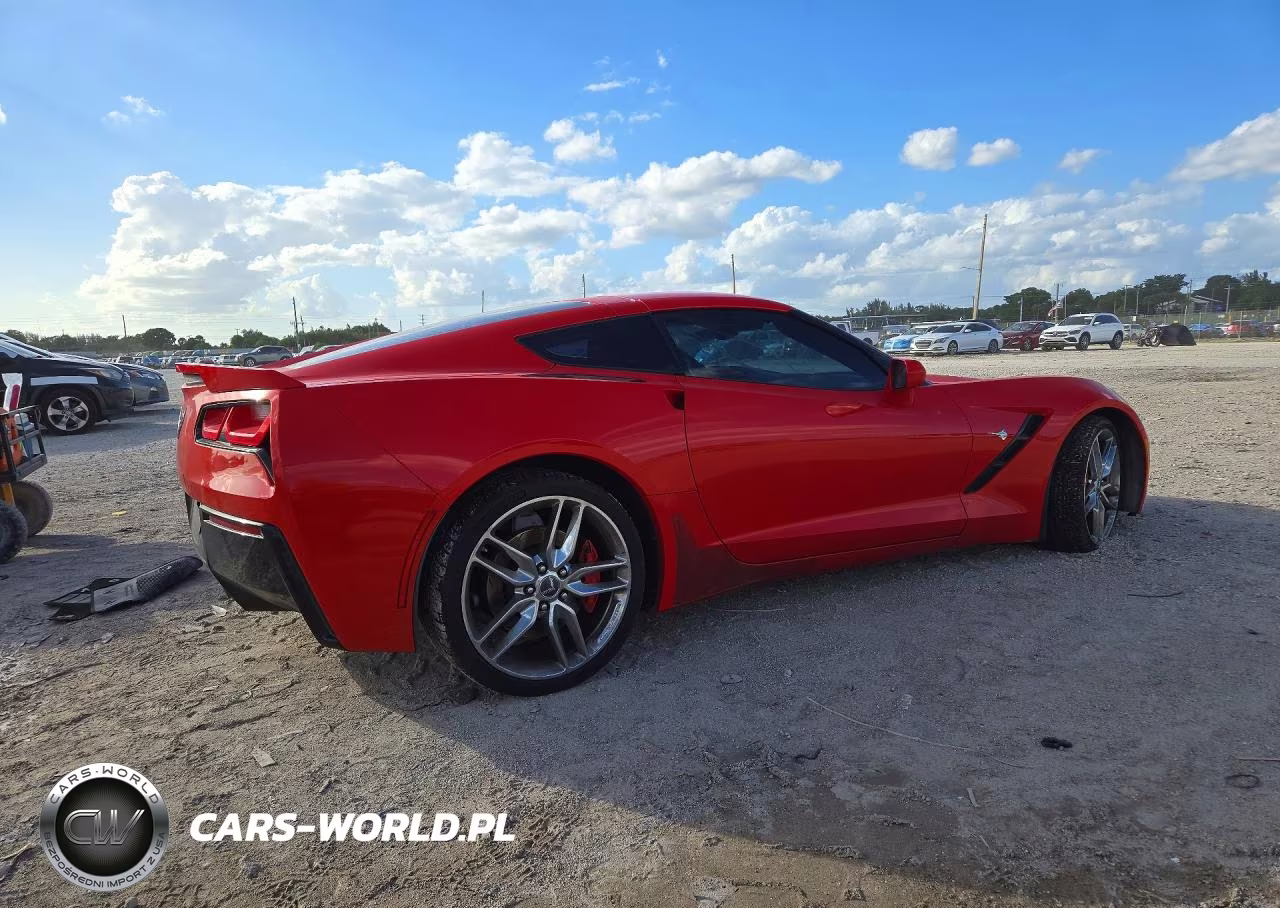 2014 Chevrolet Corvette Stingray Z51 2Lt VIN:1G1YK2D79E5114260 - 3