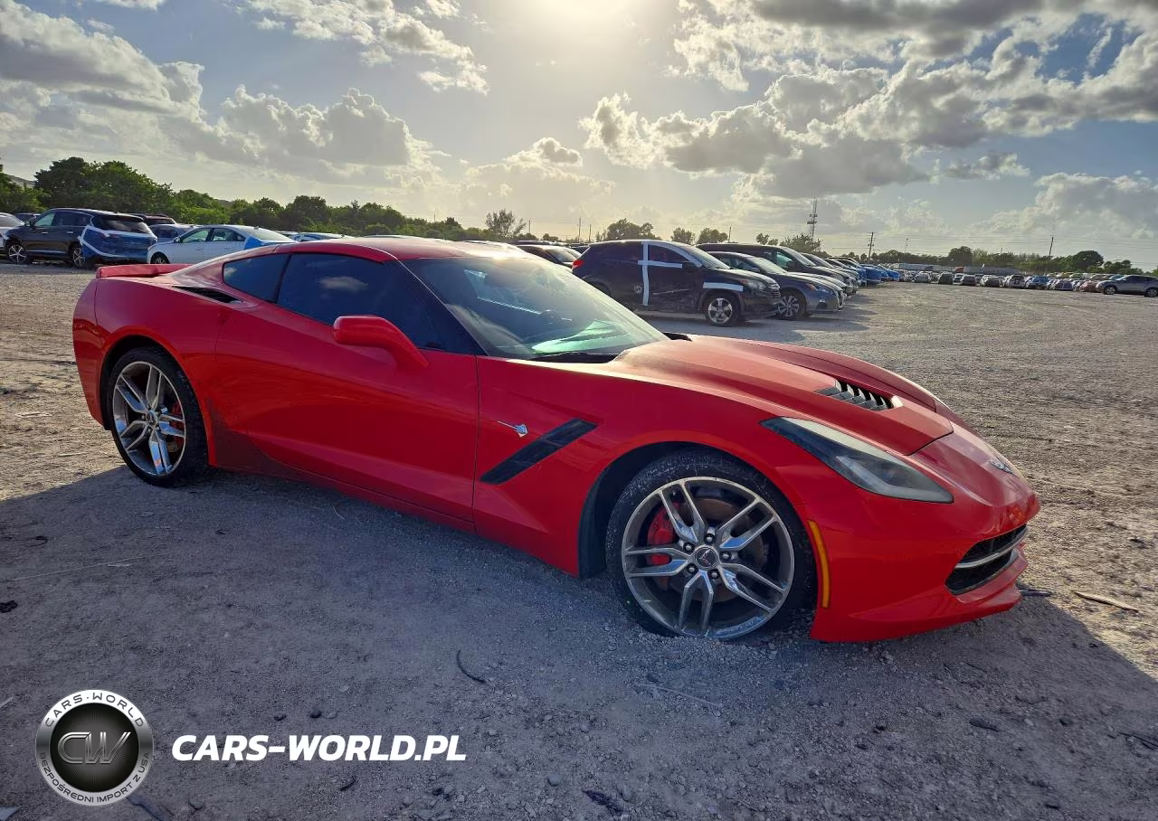2014 Chevrolet Corvette Stingray Z51 2Lt VIN:1G1YK2D79E5114260 - 4