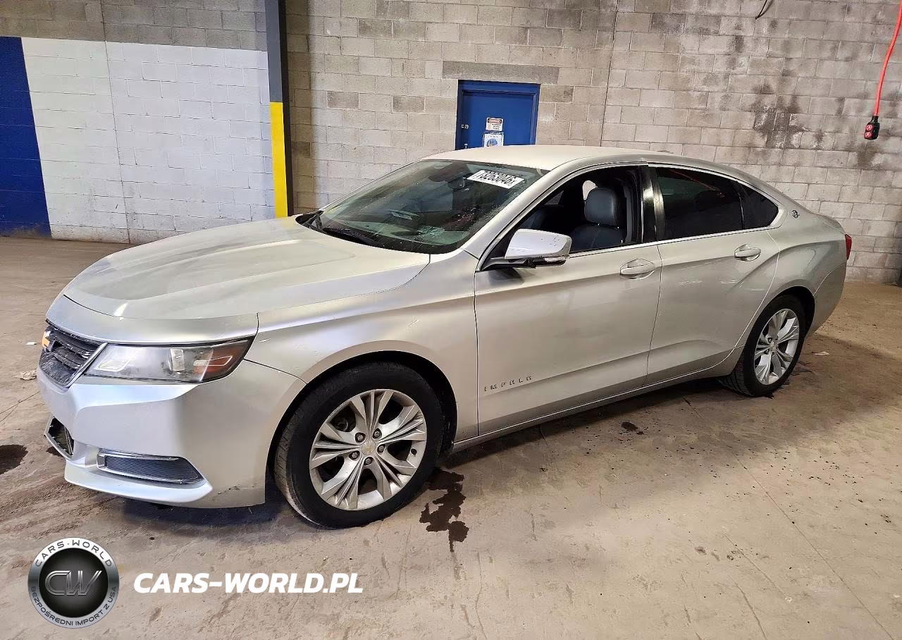 2015 Chevrolet Impala Lt VIN:2G1125S38F9102656 - 1
