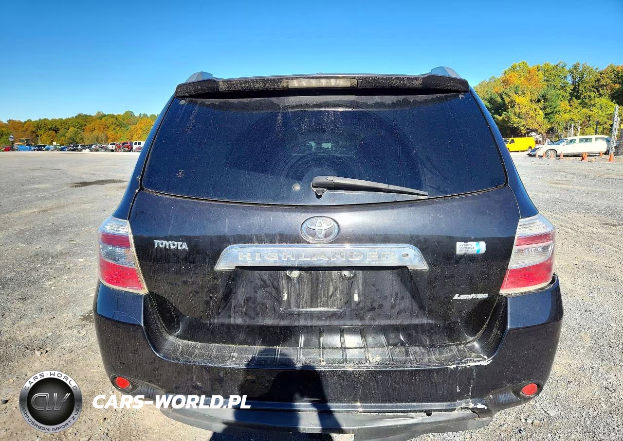 2009 Toyota Highlander Hybrid Limited VIN:JTEEW44A392034798 - 6