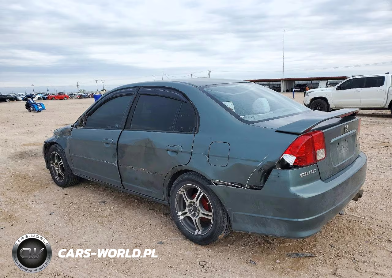 2004 Honda Civic Lx VIN:2HGES15594H594763 - 2