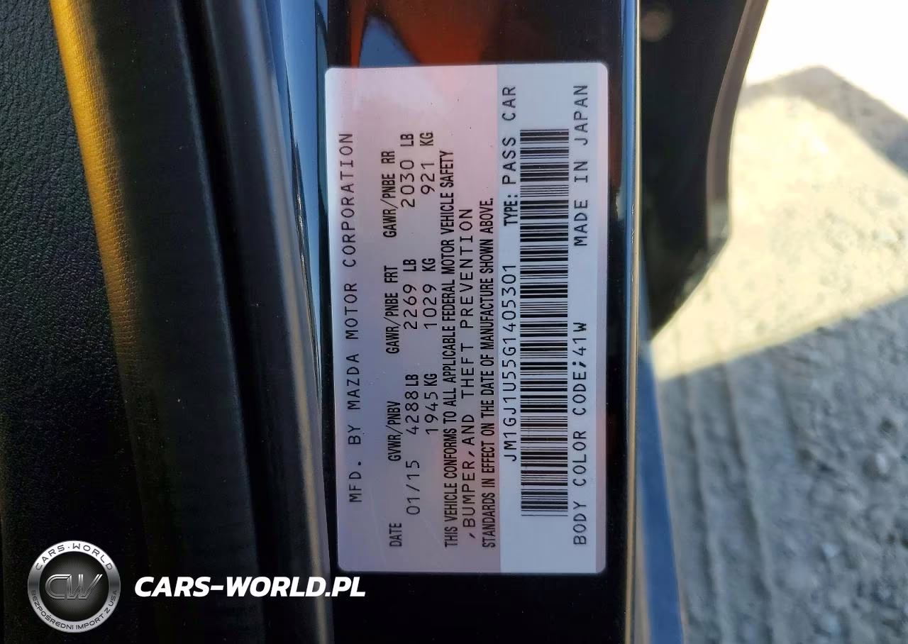 2016 Mazda 6 Sport VIN:JM1GJ1U55G1405301 - 12