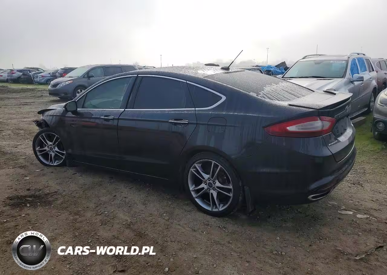 2015 Ford Fusion Titanium VIN:3FA6P0K91FR184123 - 2