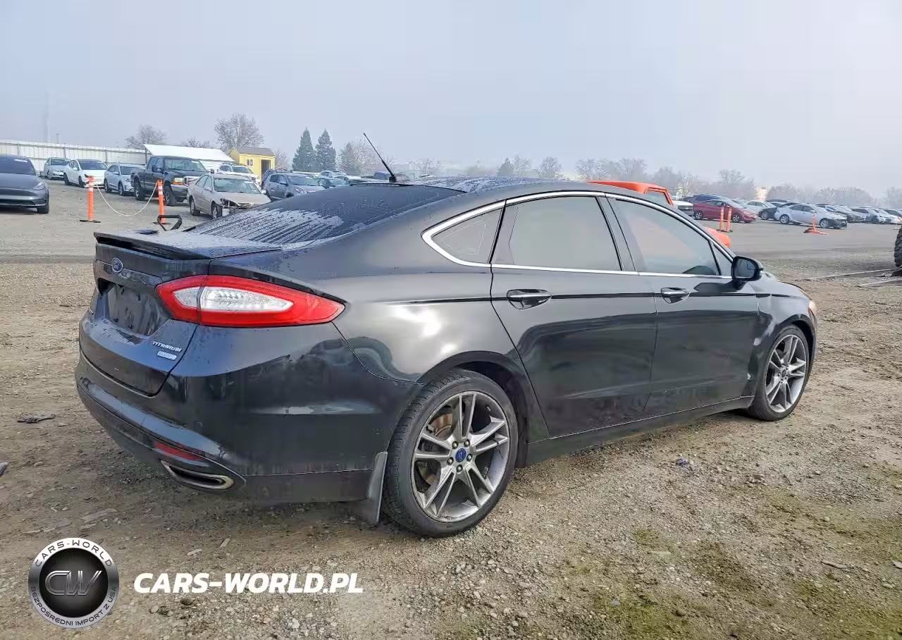 2015 Ford Fusion Titanium VIN:3FA6P0K91FR184123 - 3