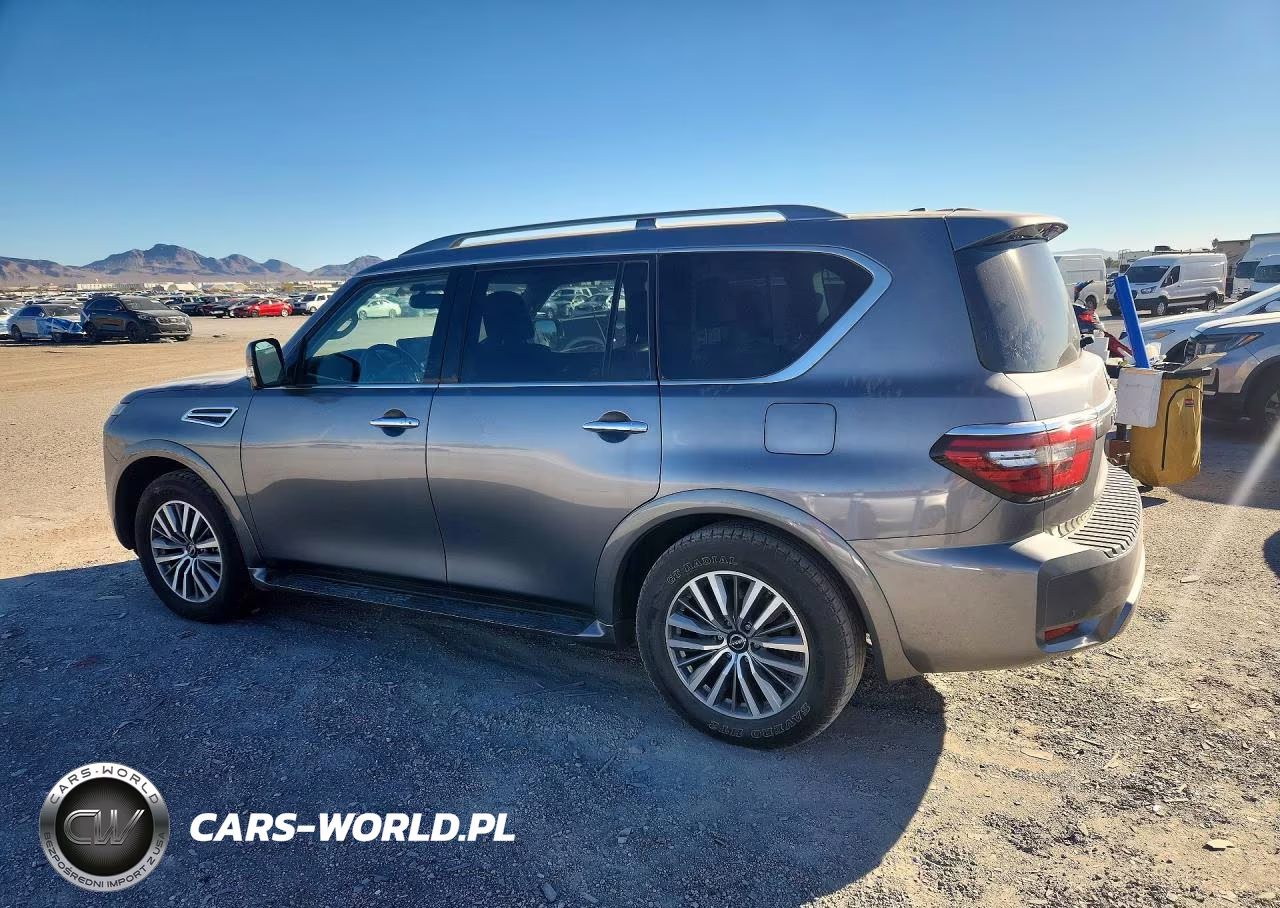 2023 Nissan Armada Sl VIN:JN8AY2BC2P9181306 - 2