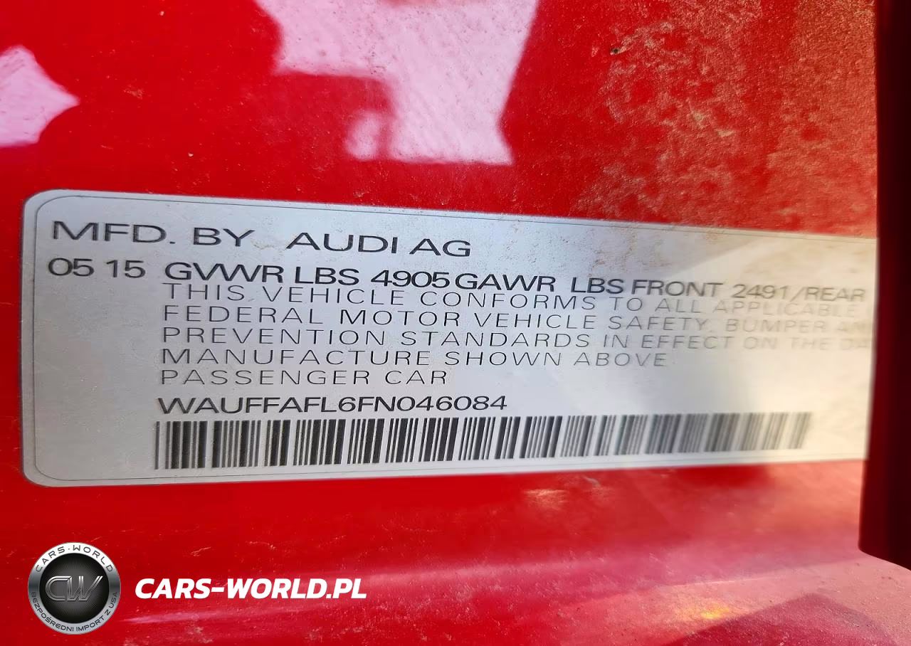 2015 Audi A4 2.0T Premium VIN:WAUFFAFL6FN046084 - 12