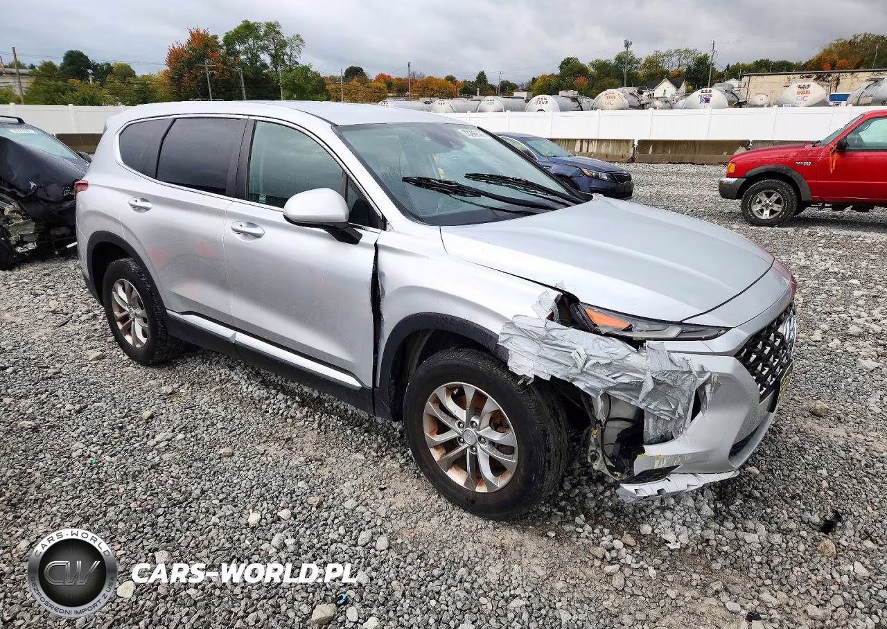 2019 Hyundai Santa Fe Se VIN:5NMS23AD0KH010584 - 4