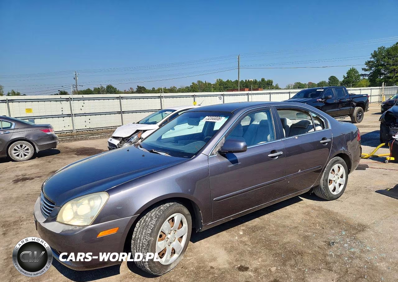 2007 Kia Optima Lx VIN:KNAGE123675118142 - 1