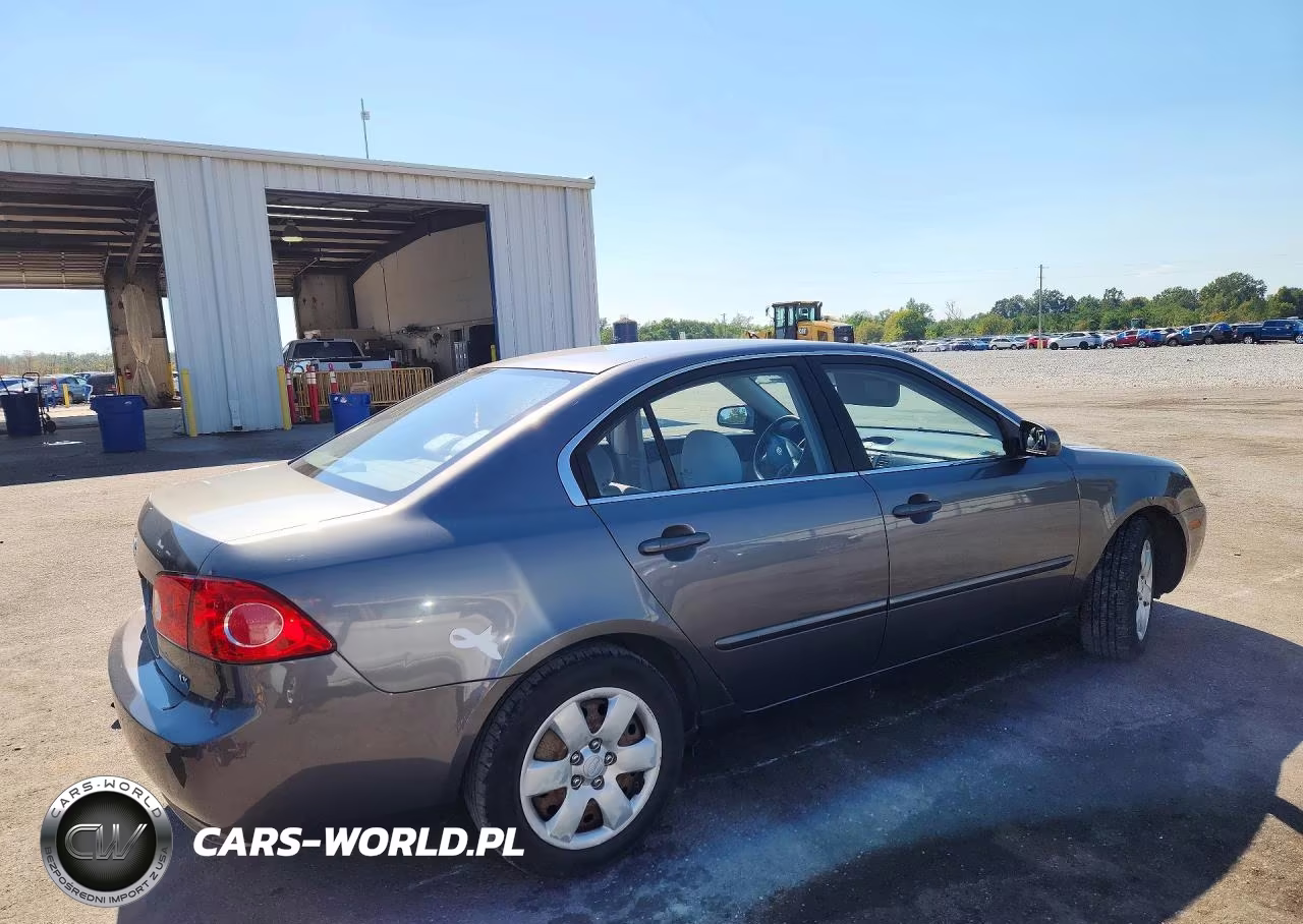 2007 Kia Optima Lx VIN:KNAGE123675118142 - 3