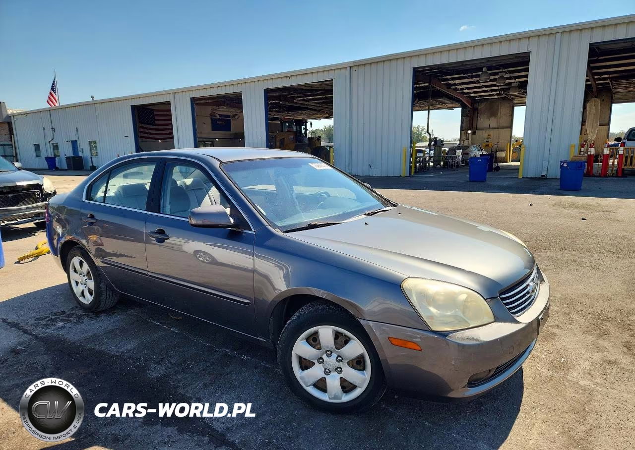 2007 Kia Optima Lx VIN:KNAGE123675118142 - 4