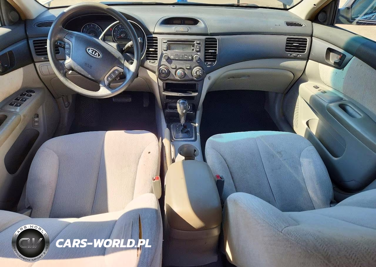 2007 Kia Optima Lx VIN:KNAGE123675118142 - 8