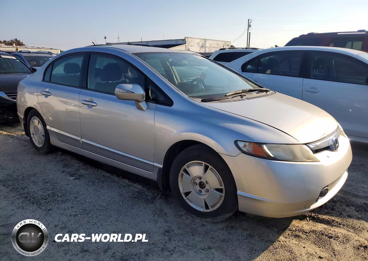 2008 Honda Civic Hybrid VIN:JHMFA36298S020702 - 4