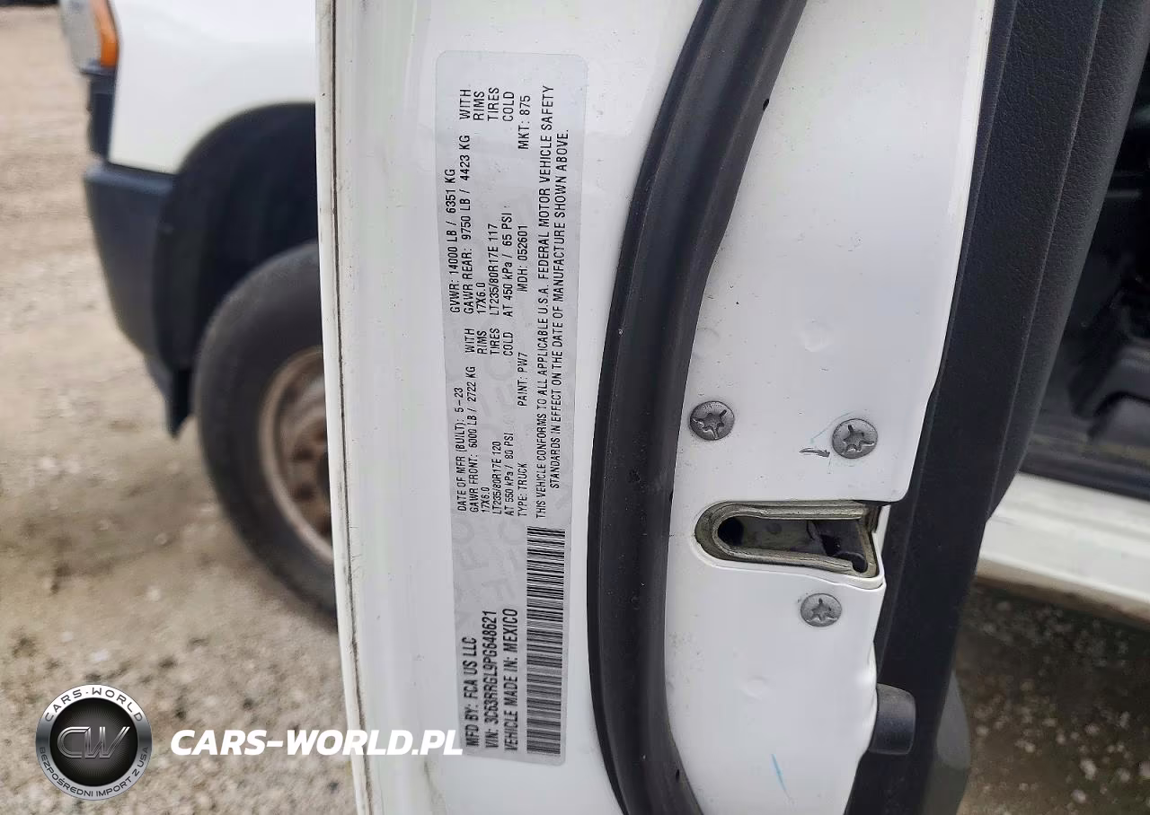 2023 Ram 3500 Tradesman 4X4 8' Box VIN:3C63RRGL9PG648621 - 13