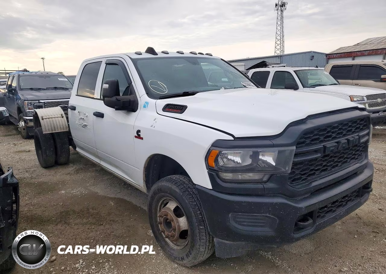2023 Ram 3500 Tradesman 4X4 8' Box VIN:3C63RRGL9PG648621 - 4