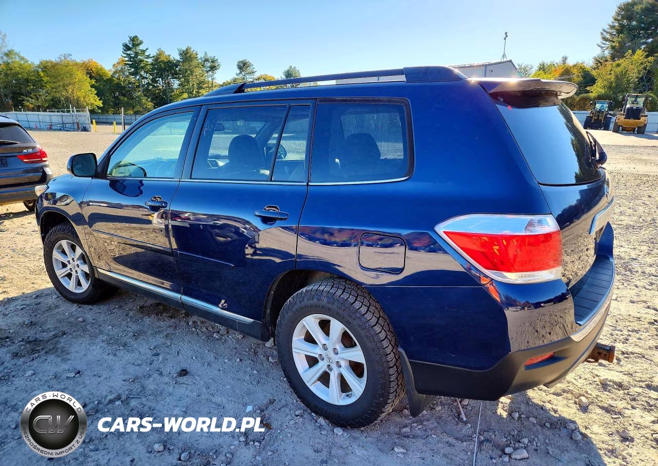 2013 Toyota Highlander Se VIN:5TDBK3EH1DS216848 - 2