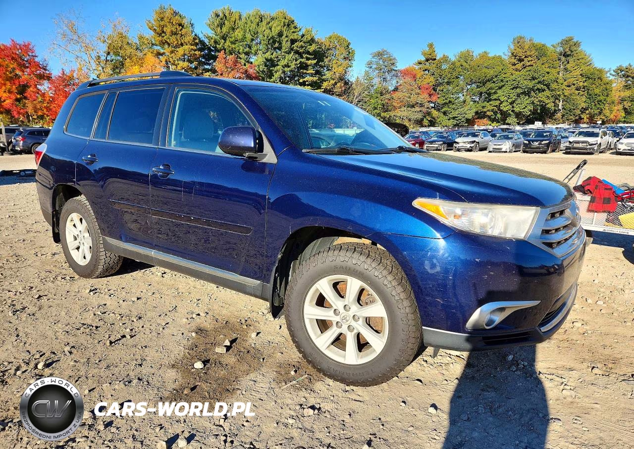 2013 Toyota Highlander Se VIN:5TDBK3EH1DS216848 - 4
