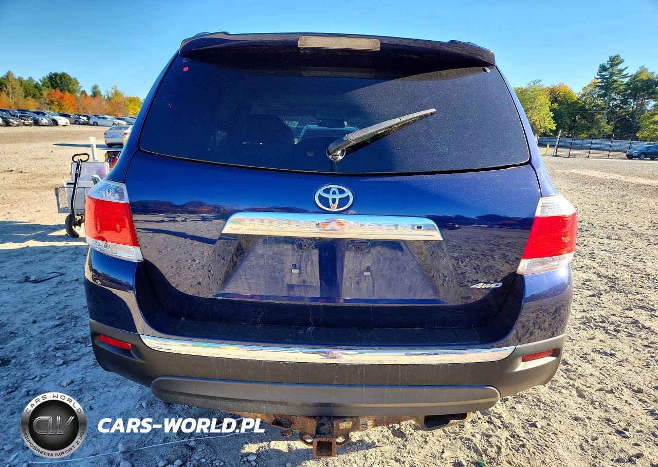 2013 Toyota Highlander Se VIN:5TDBK3EH1DS216848 - 6