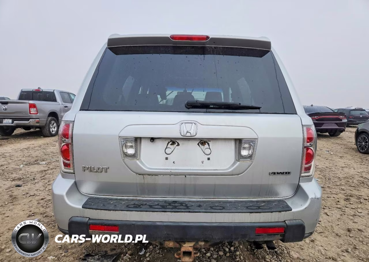 2006 Honda Pilot Ex VIN:2HKYF18676H522975 - 6