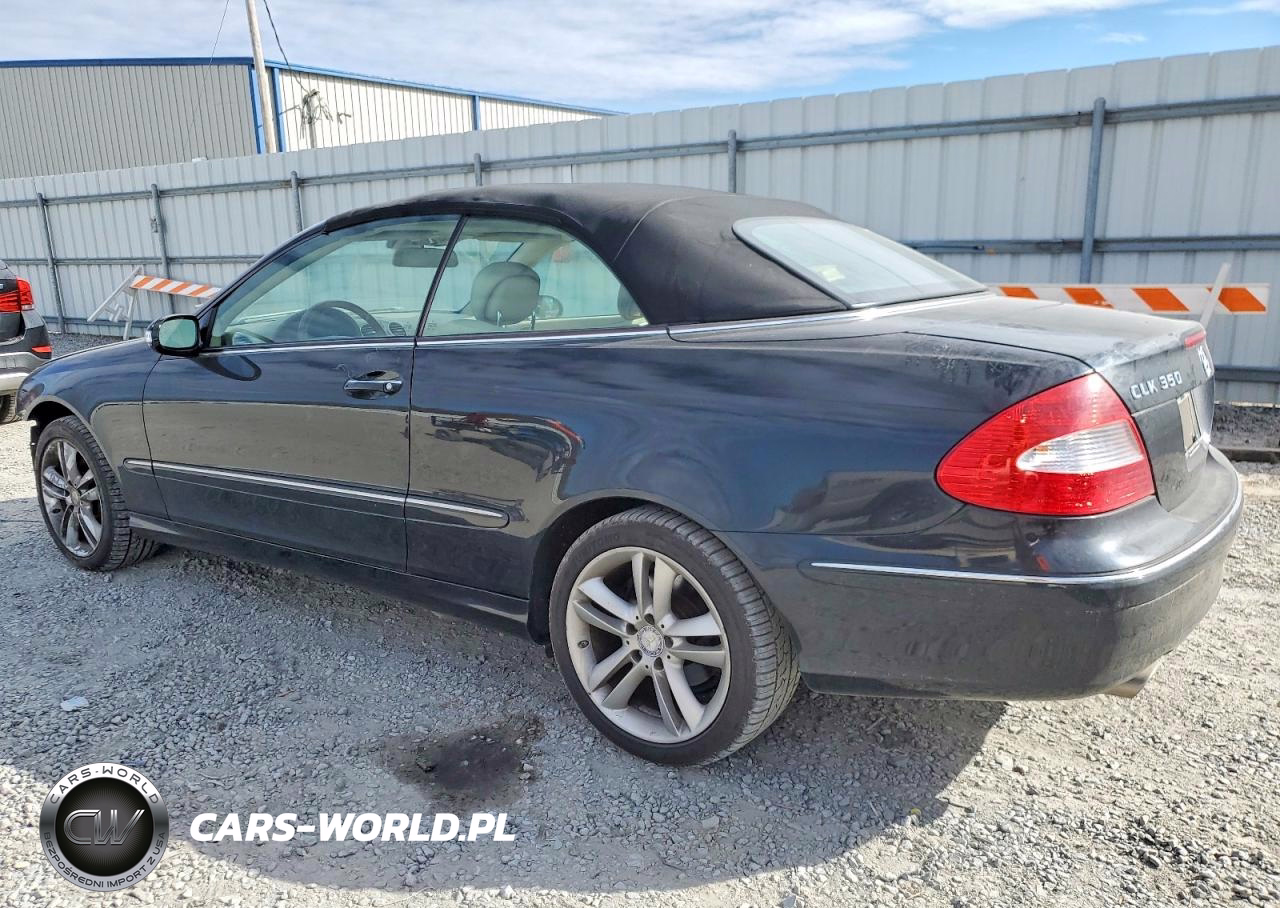 2009 Mercedes-Benz Clk 350 VIN:WDBTK56F89T106478 - 2