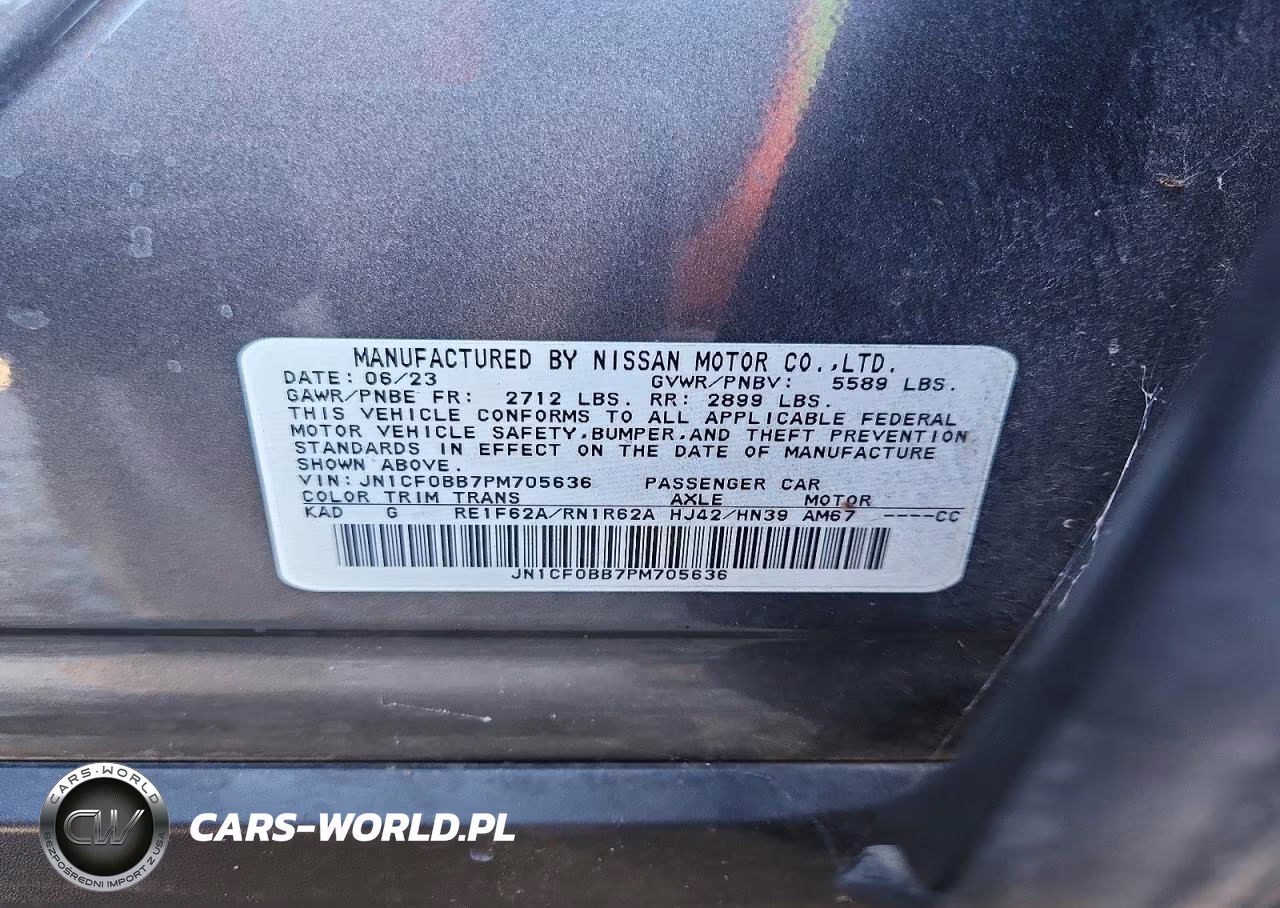 2023 Nissan Ariya Engage VIN:JN1CF0BB7PM705636 - 12
