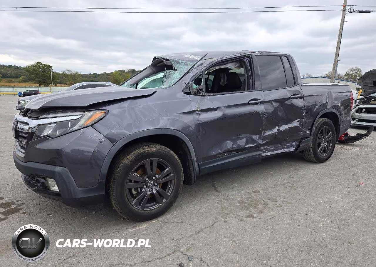 2020 Honda Ridgeline Sport VIN:5FPYK2F18LB000219 - 1