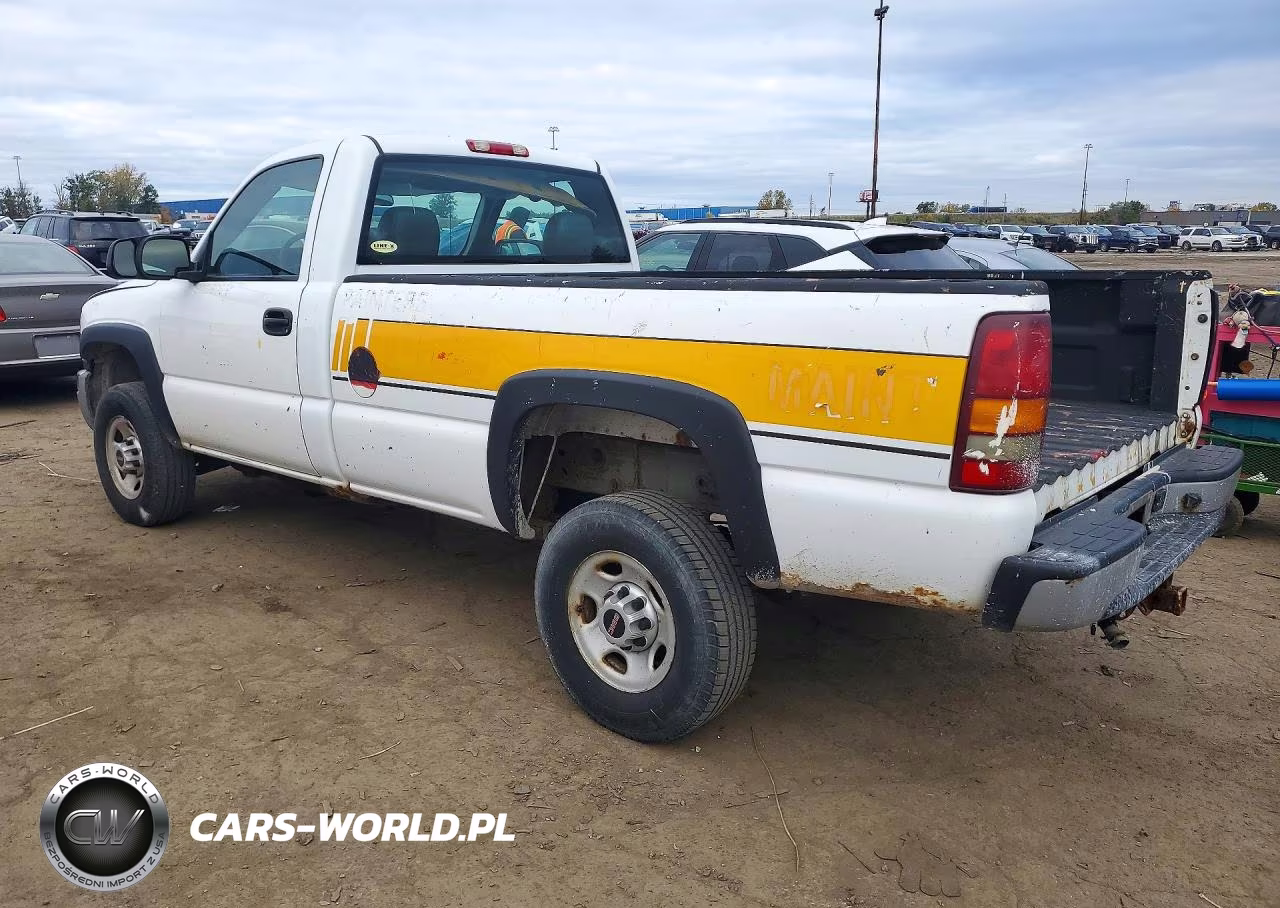 2006 GMC Sierra 2500Hd Work Truck VIN:1GTHC24U66E232651 - 2