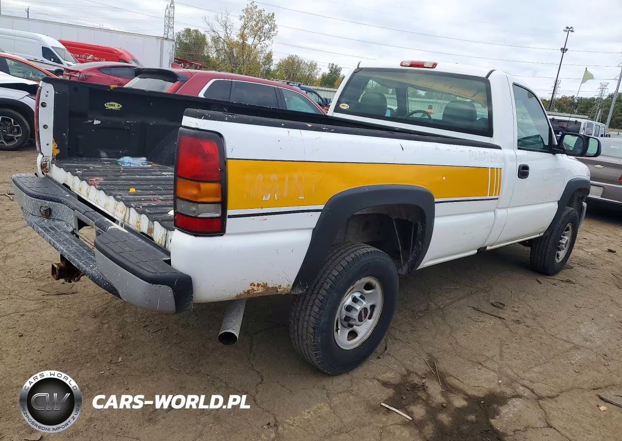 2006 GMC Sierra 2500Hd Work Truck VIN:1GTHC24U66E232651 - 3