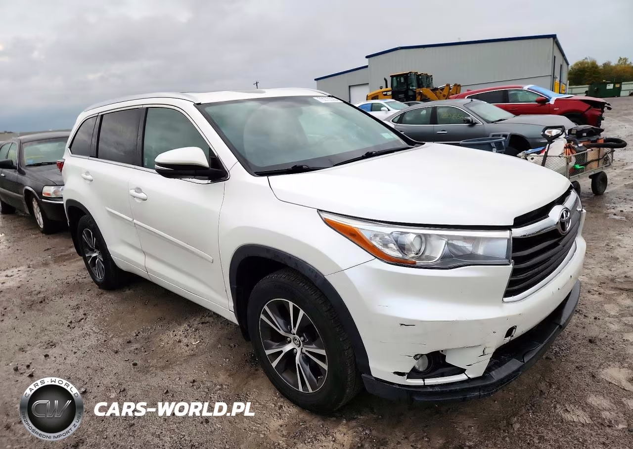 2016 Toyota Highlander Xle VIN:5TDJKRFH4GS233550 - 4