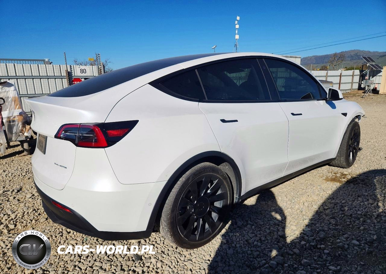 2021 Tesla Model Y VIN:5YJYGAEEXMF157566 - 3