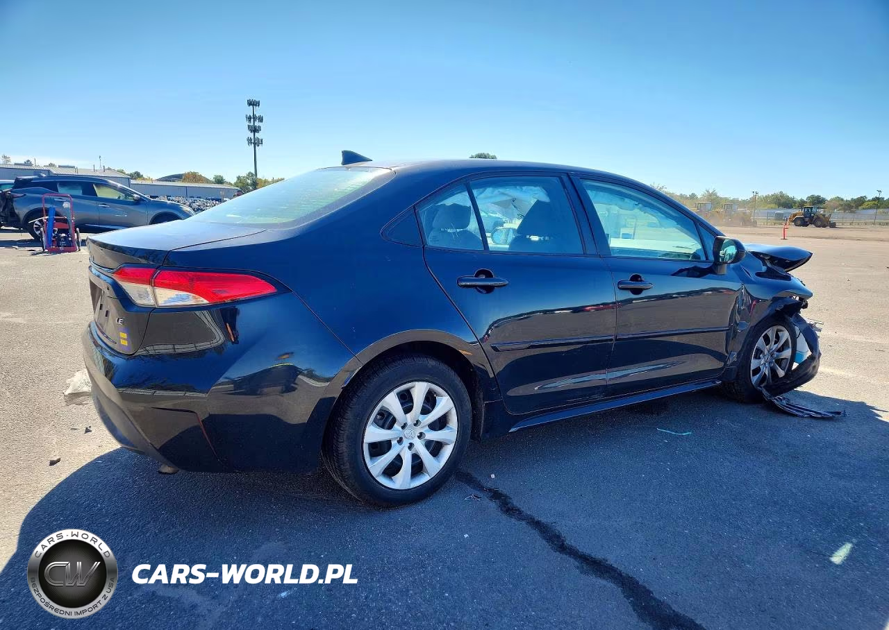 2021 Toyota Corolla Le VIN:5YFEPMAE2MP229553 - 3