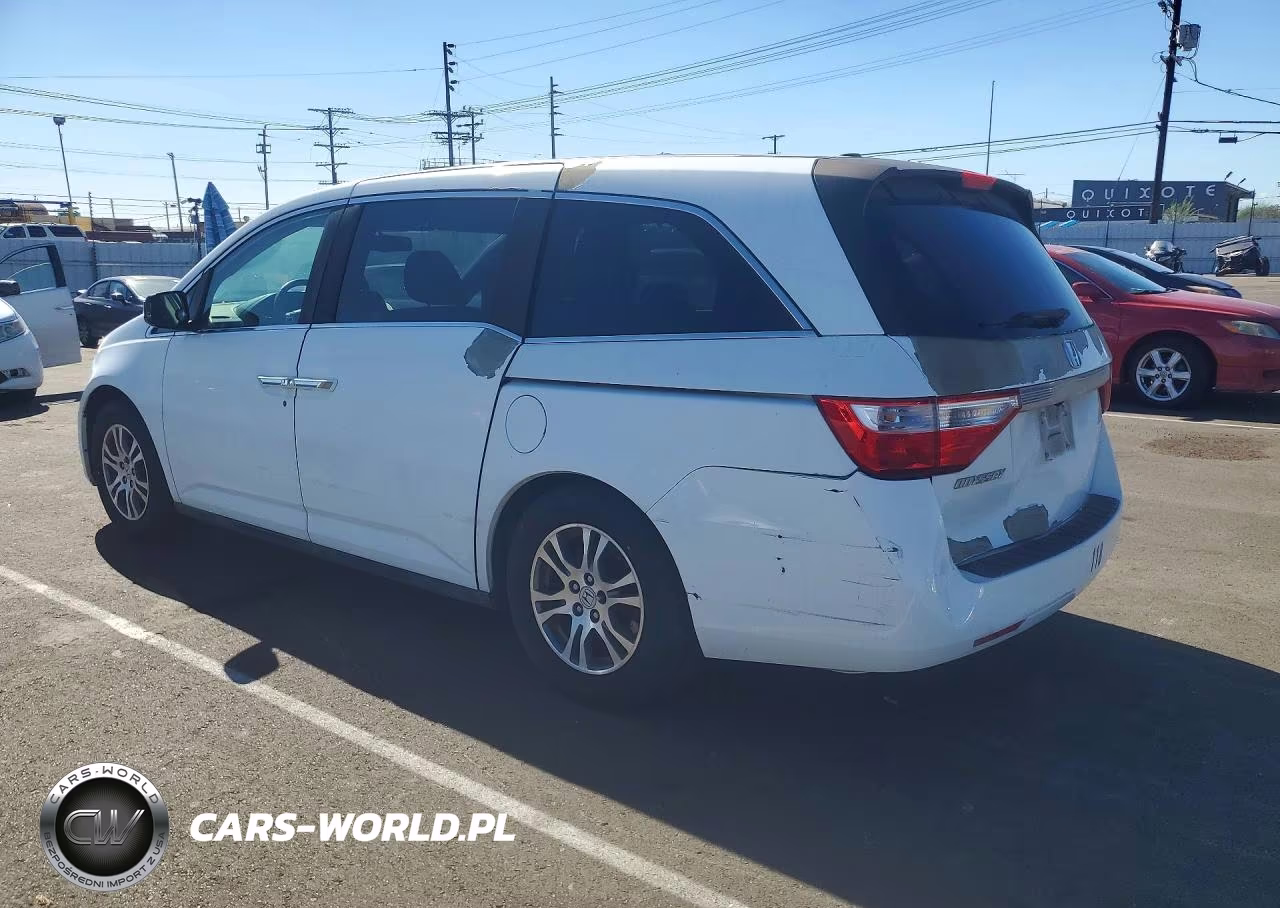 2013 Honda Odyssey Exl VIN:5FNRL5H6XDB009851 - 2