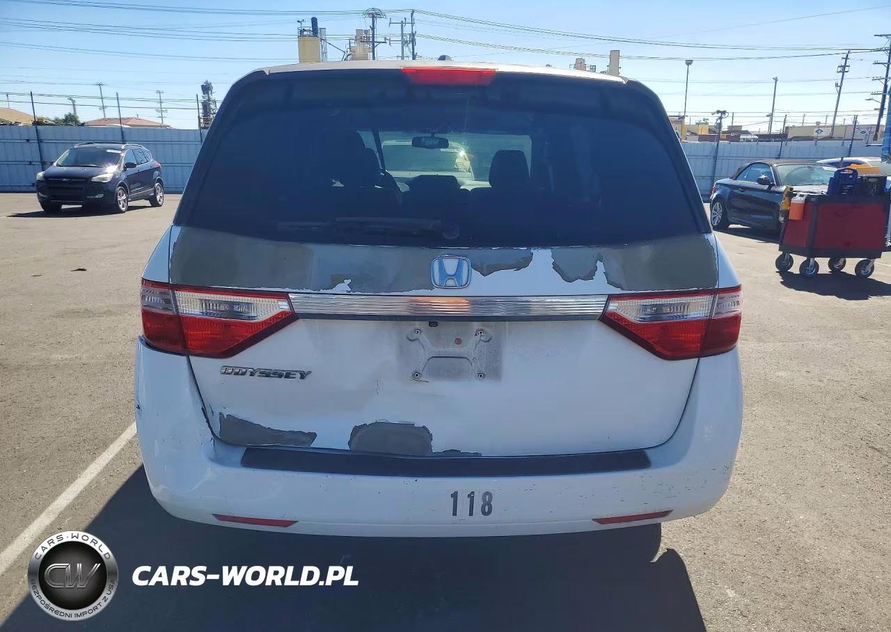 2013 Honda Odyssey Exl VIN:5FNRL5H6XDB009851 - 6