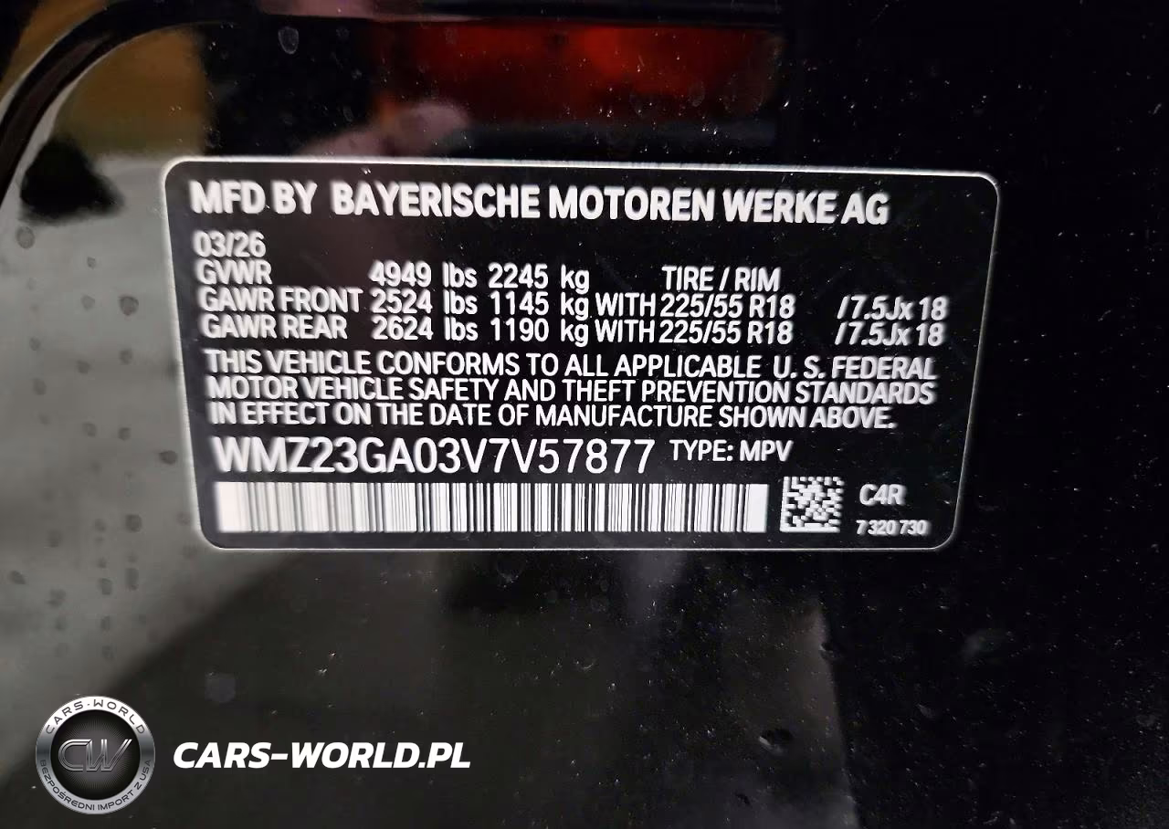 2027 Mini Countryman S All4 VIN:WMZ23GA03V7V57877 - 12