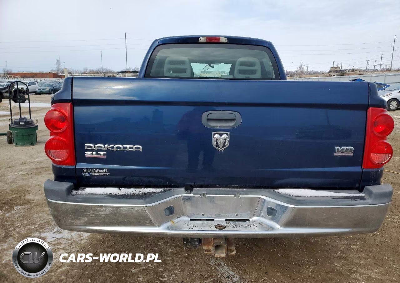 2005 Dodge Dakota Quad Slt VIN:1D7HW48N65S177372 - 6