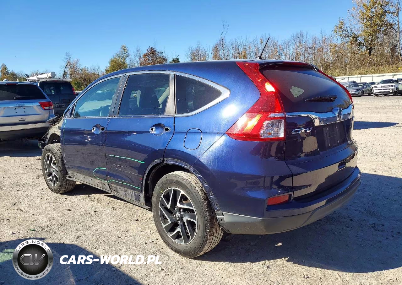 2016 Honda Cr-V Se VIN:5J6RM4H42GL096744 - 2