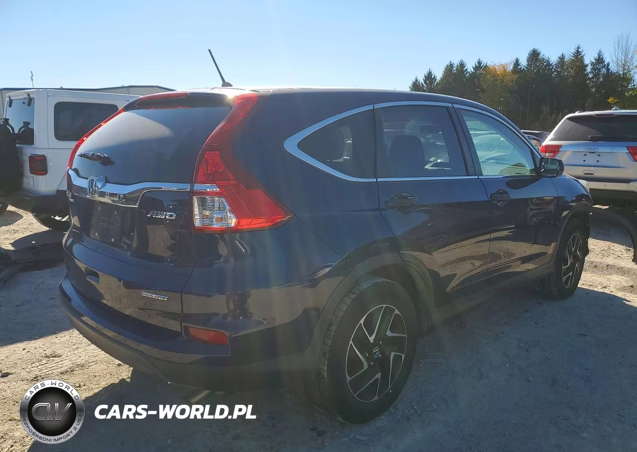 2016 Honda Cr-V Se VIN:5J6RM4H42GL096744 - 3