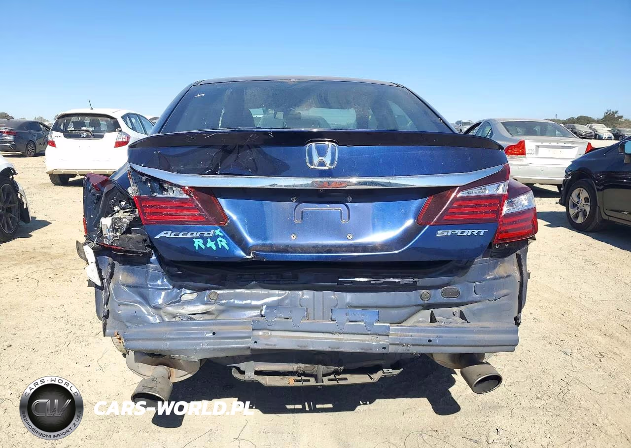2017 Honda Accord Sport VIN:1HGCR2F53HA244024 - 6