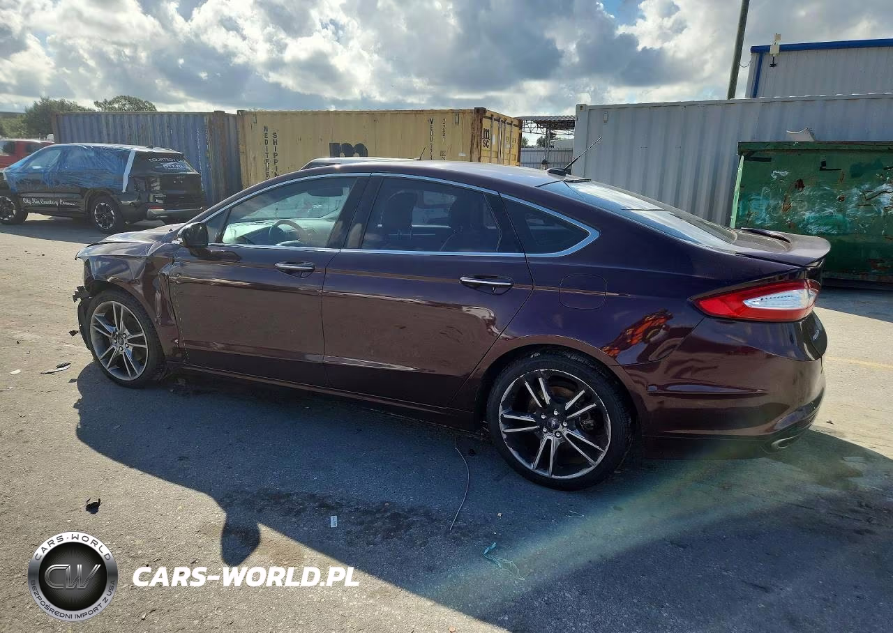 2013 Ford Fusion Titanium VIN:3FA6P0K94DR298405 - 2