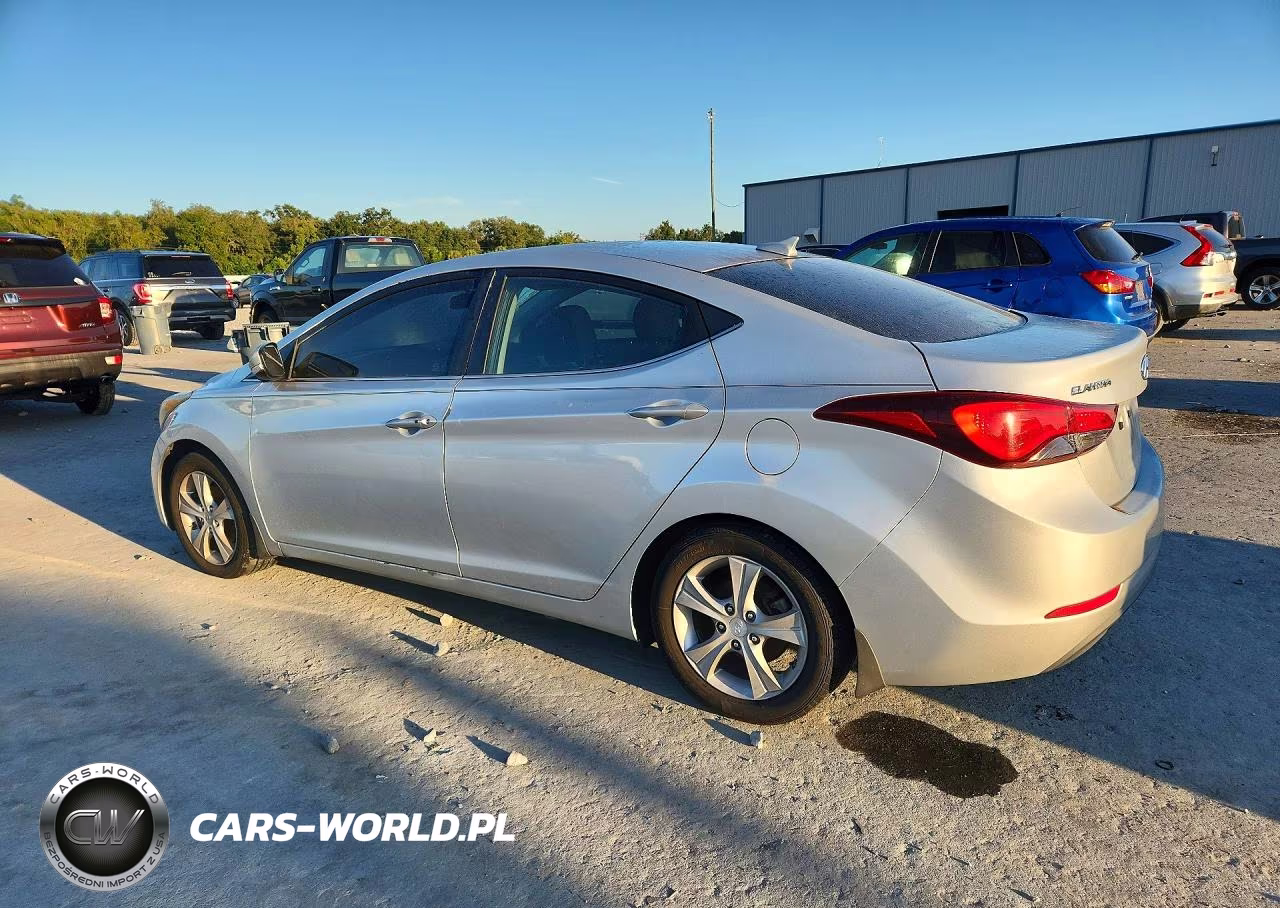2016 Hyundai Elantra Value Edition VIN:5NPDH4AE1GH669726 - 2
