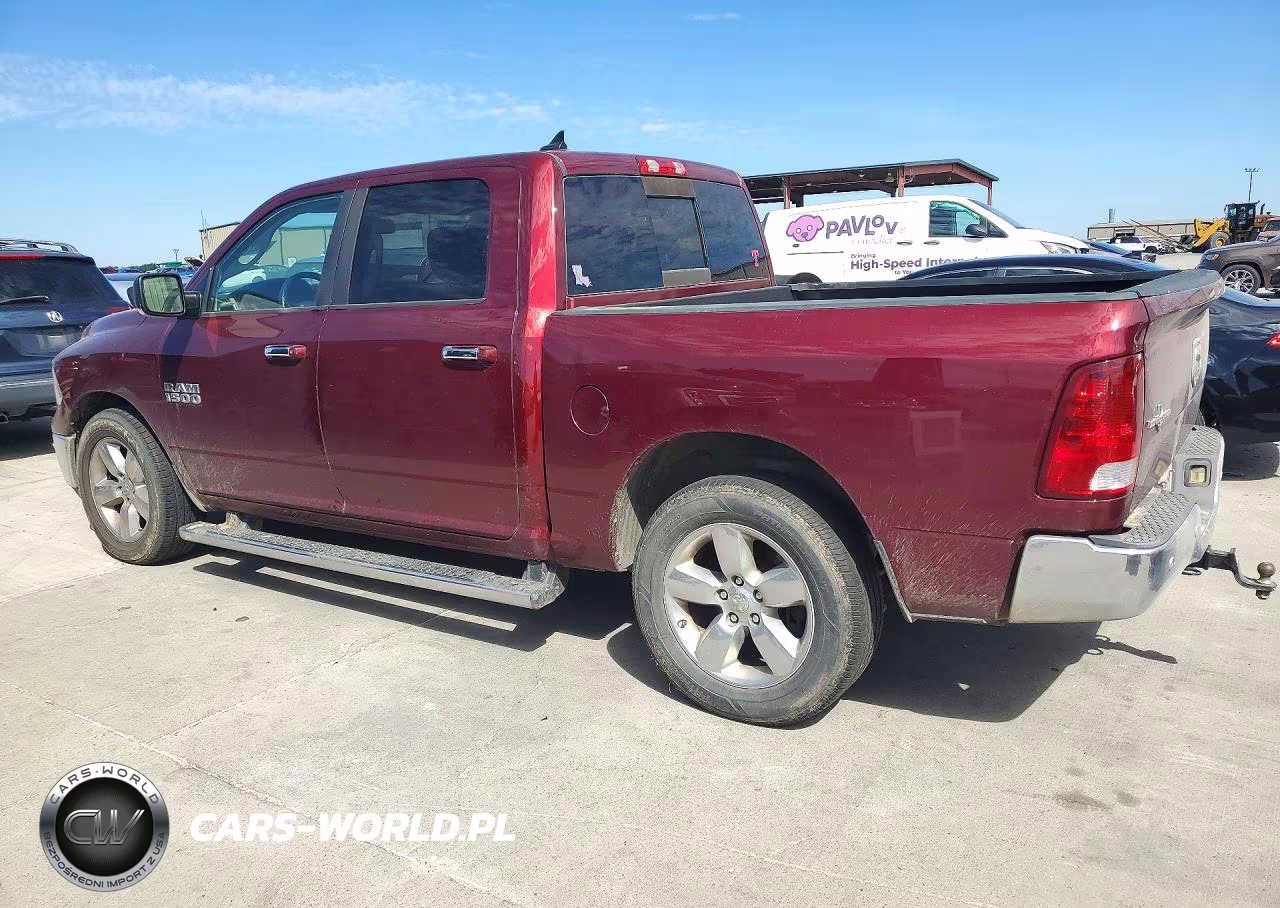 2016 Dodge Ram 1500 Slt VIN:1C6RR6LG1GS368895 - 2