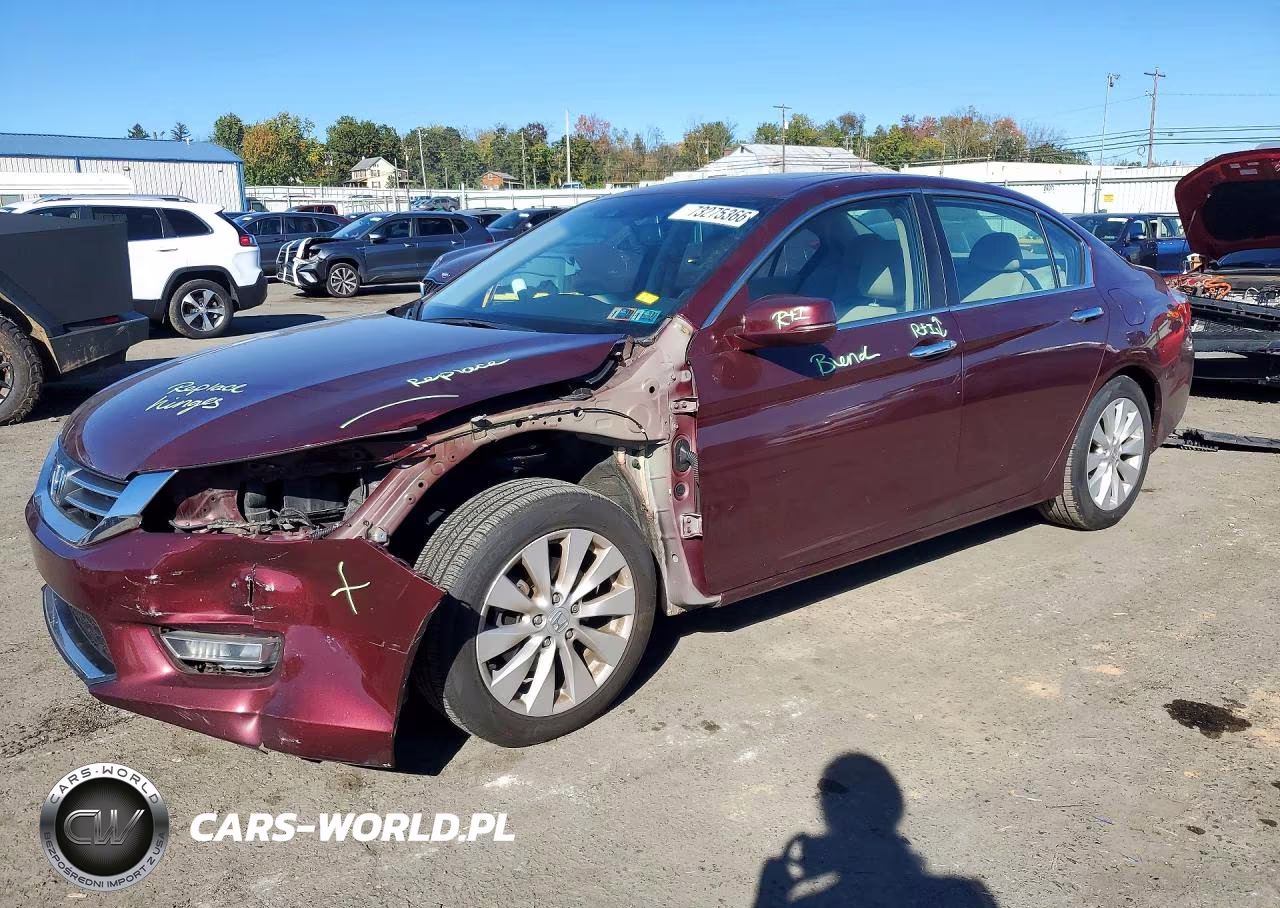 2013 Honda Accord Exl VIN:1HGCR2F8XDA051602 - 1