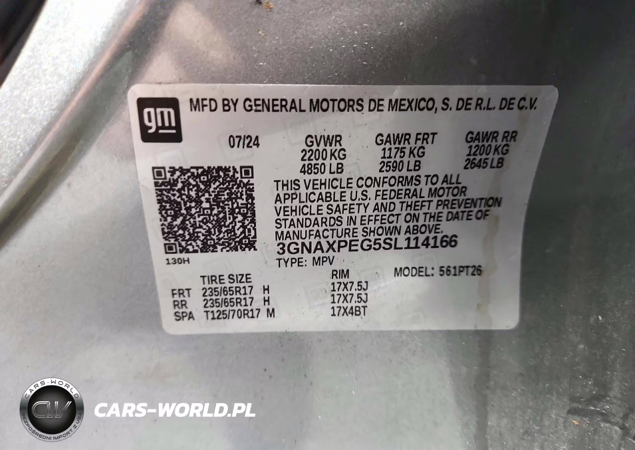 2025 Chevrolet Equinox Lt VIN:3GNAXPEG5SL114166 - 13