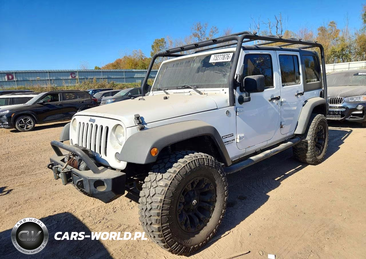 2014 Jeep Wrangler Unlimited Sport VIN:1C4BJWDG5EL117966 - 1