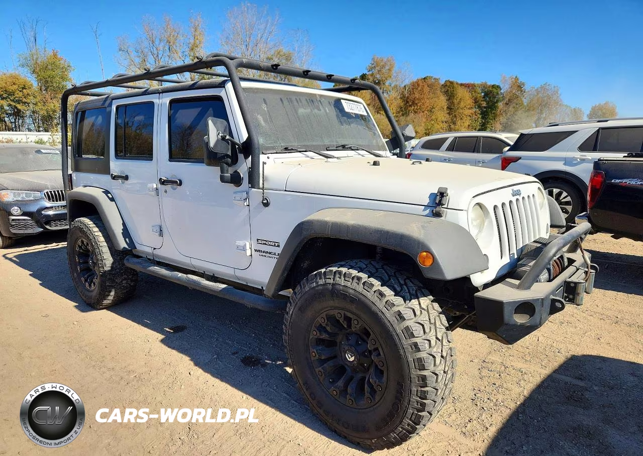 2014 Jeep Wrangler Unlimited Sport VIN:1C4BJWDG5EL117966 - 4