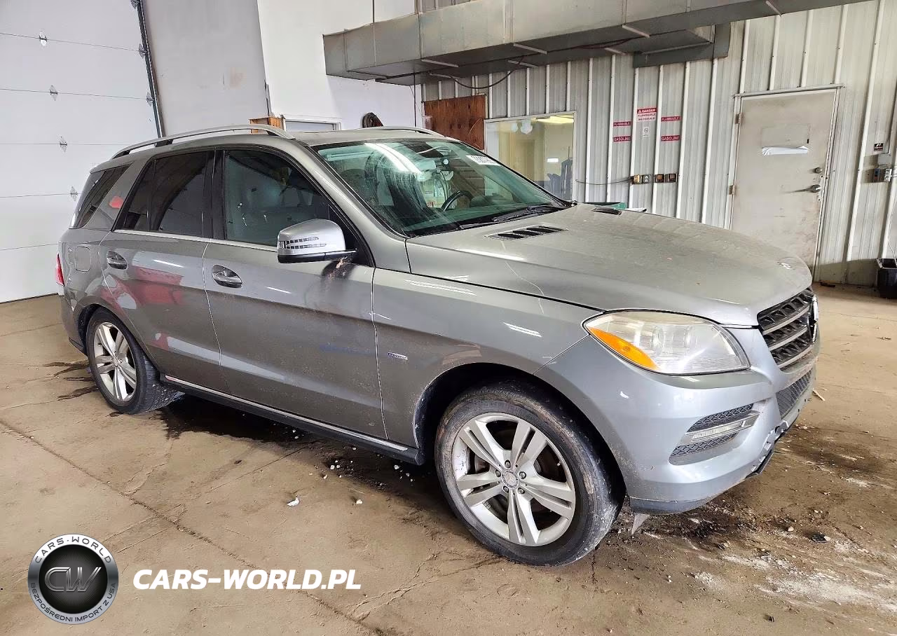 2012 Mercedes-Benz Ml 350 4Matic VIN:4JGDA5HB1CA001525 - 4