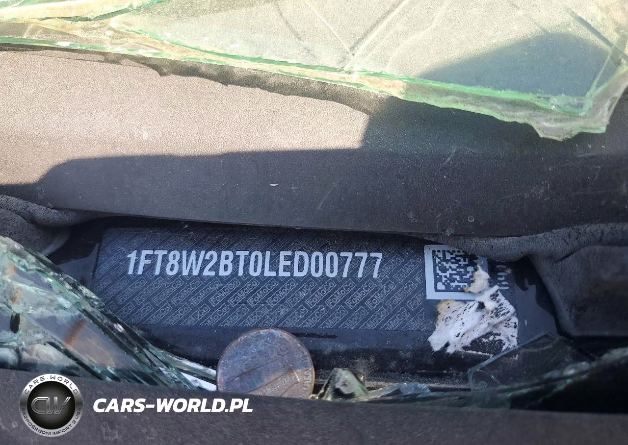 2020 Ford F250 Super Duty VIN:1FT8W2BT0LED00777 - 12