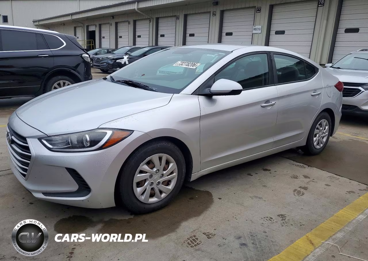 2018 Hyundai Elantra Se VIN:5NPD74LF6JH225564 - 1