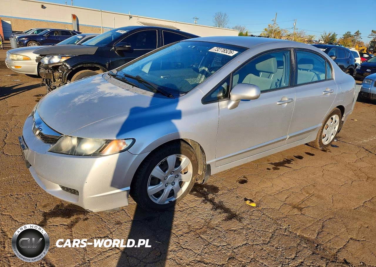 2010 Honda Civic Lx VIN:2HGFA1F52AH308396 - 1