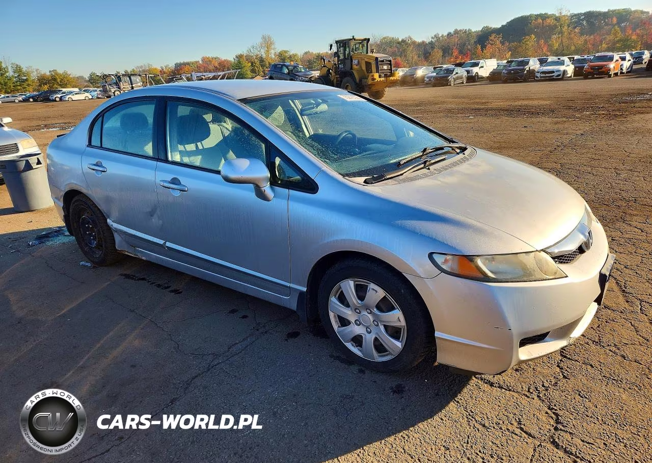 2010 Honda Civic Lx VIN:2HGFA1F52AH308396 - 4
